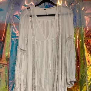 Free People White Tunic